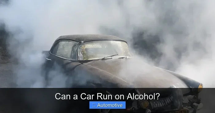 Can A Car Run On Alcohol