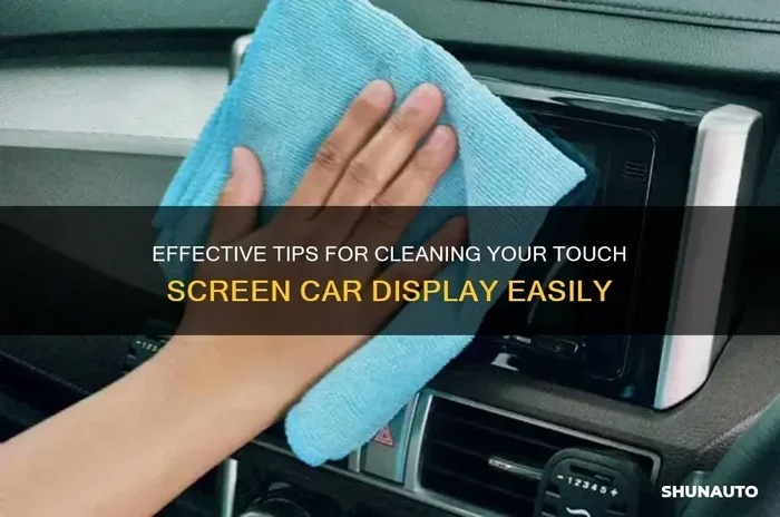 How Do I Wipe My Car Touch Screen Safely and Quickly