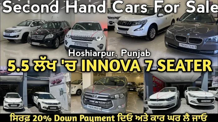 2nd Hand Cars in Punjab Your Ultimate Guide for Buyers